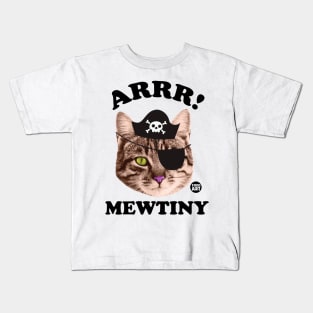 cat pirate Kids T-Shirt